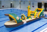 Vente module aquatique gonflable piscine pirate