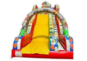 Location château gonflable  toboggan Angry birds