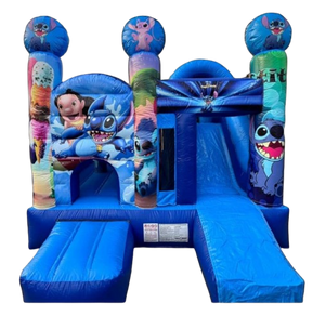 Location château gonflable Stitch