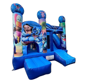 Location château gonflable Stitch