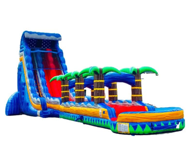 Location château gonflable toboggan aquatique
