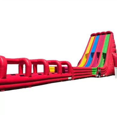 Vente château gonflable toboggan aquatique 
