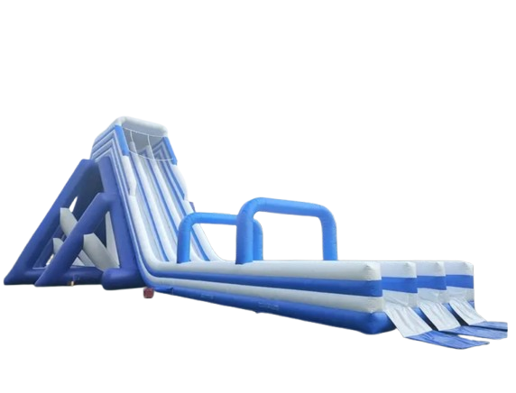 Vente château gonflable toboggan aquatique 