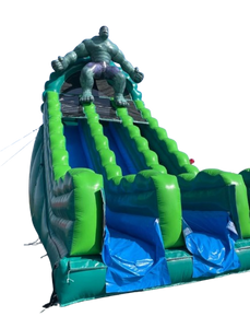 Location château gonflable toboggan Hulk