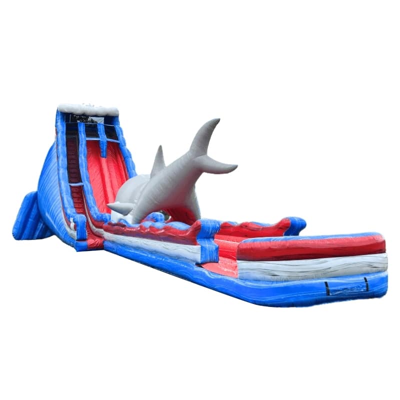 Vente toboggan gonflable speed requin