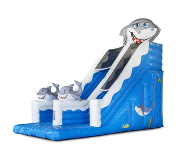 Vente château gonflable toboggan requin