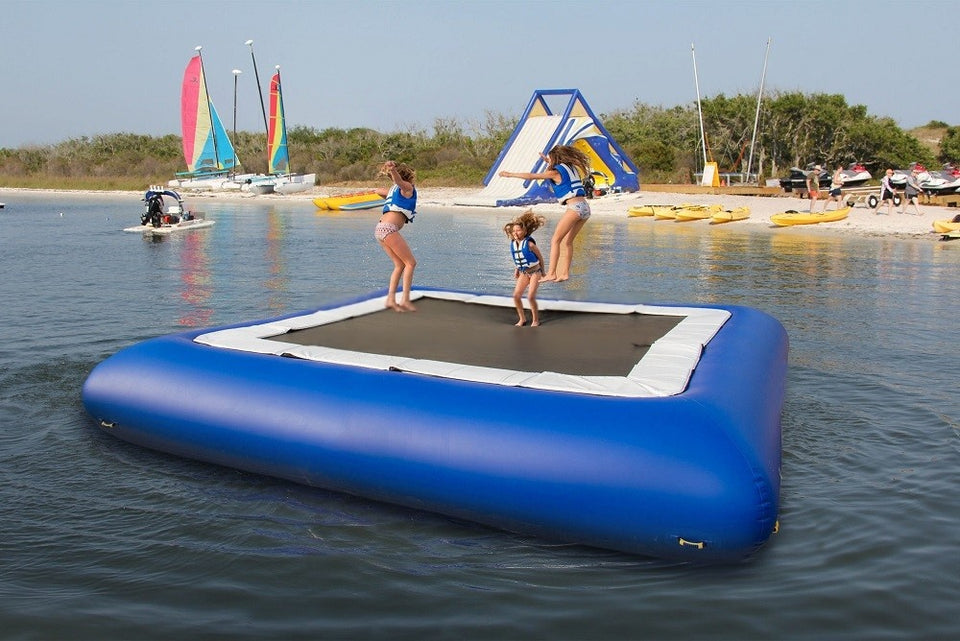 Vente module aquatique méga trampoline