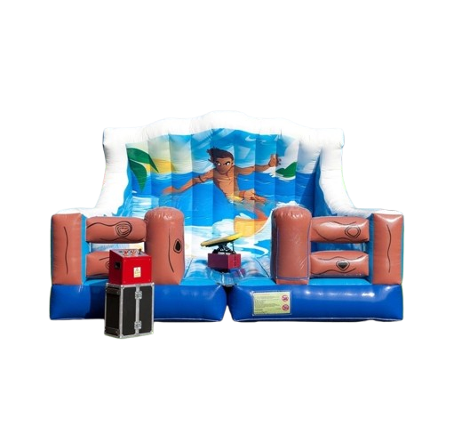 Vente château gonflable rodéo snowboard