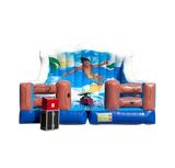 Vente château gonflable rodéo snowboard