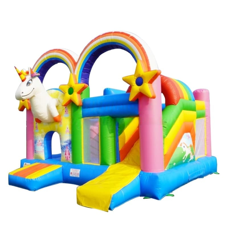 Vente château gonflable combo licorne