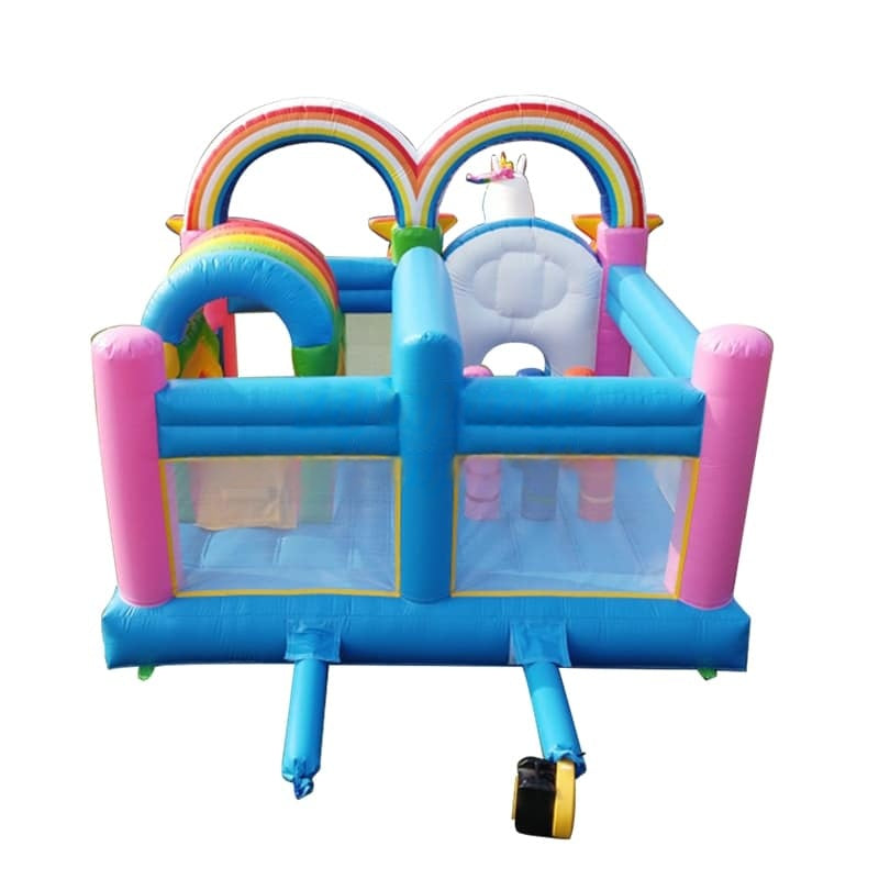 Vente château gonflable combo licorne