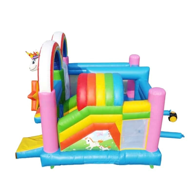 Vente château gonflable combo licorne