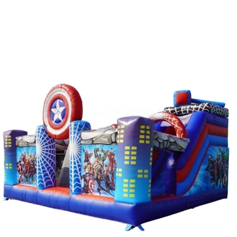 Vente château gonflable combo super héros