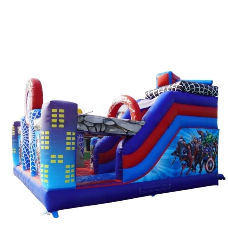 Vente château gonflable combo super héros