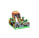 Vente château gonflable toboggan "dinosaure"