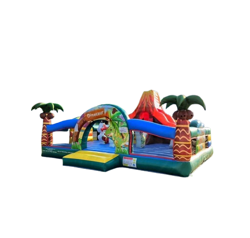 Vente château gonflable multiplay "dinosaure"