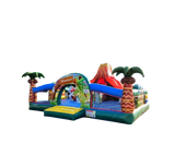 Vente château gonflable multiplay "dinosaure"