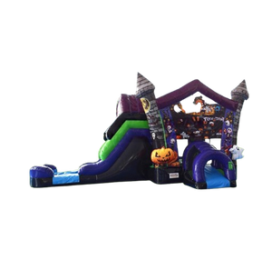 Vente château gonflable combo "halloween"