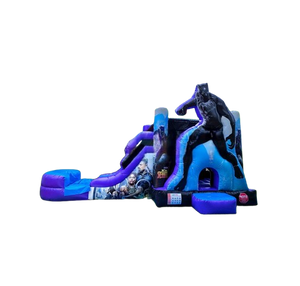 Vente château gonflable combo  "Black panther"