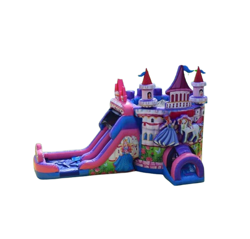 Vente château gonflable combo "home licorne"