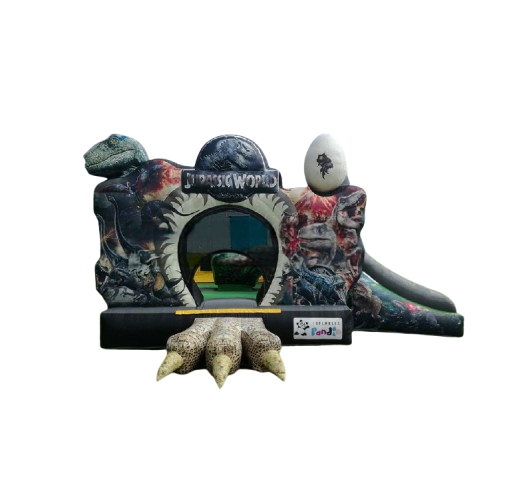 Vente château gonflable combo "dinosaure"