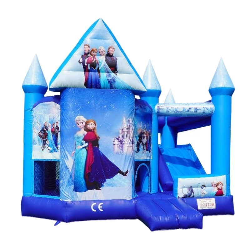 Vente château gonflable combo reine des neiges