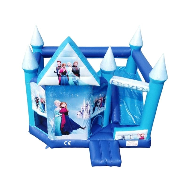 Vente château gonflable combo reine des neiges