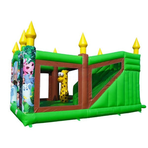 Vente château gonflable jungle safari