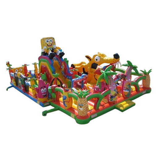 Vente Château gonflable funcity "Bob l'éponge"