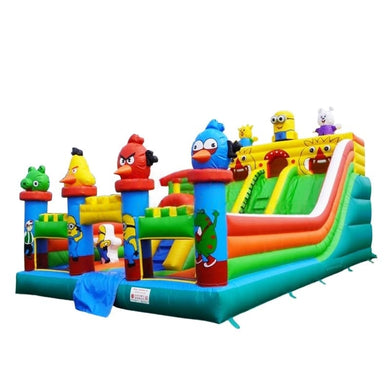 Vente château gonflable toboggan 