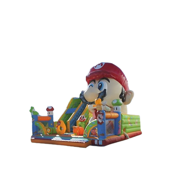 Vente château gonflable combo toboggan Mario