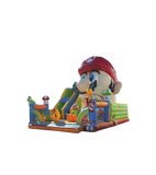 Vente château gonflable combo toboggan Mario