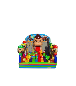 Vente château gonflable combo toboggan Mario