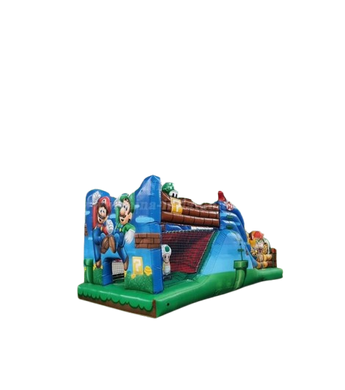 Vente château gonflable parcours d'obstacles Mario