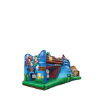 Vente château gonflable parcours d'obstacles Mario