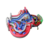 Vente château gonflable parcours d'obstacles Mario kart