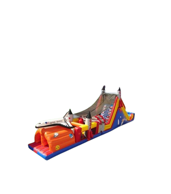 Vente château gonflable parcours d'obstacle USA