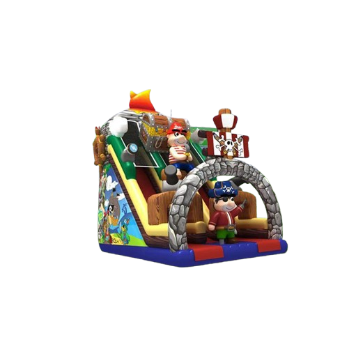Vente chateau gonflable toboggan pirate