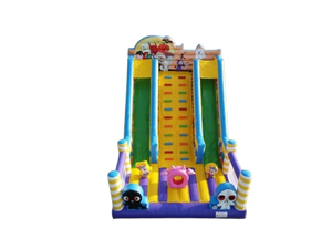 Vente château gonflable toboggan Fantôme d'halloween