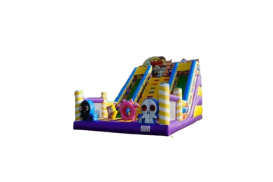 Vente château gonflable toboggan Fantôme d'halloween