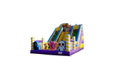 Vente château gonflable toboggan Fantôme d'halloween