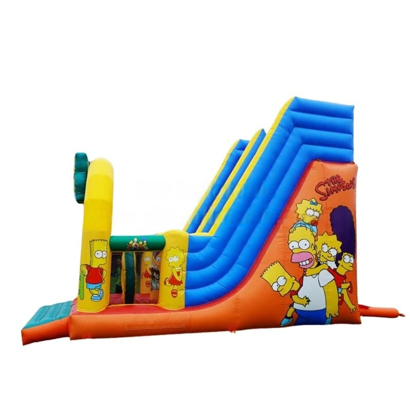 Vente toboggan gonflable les simpson