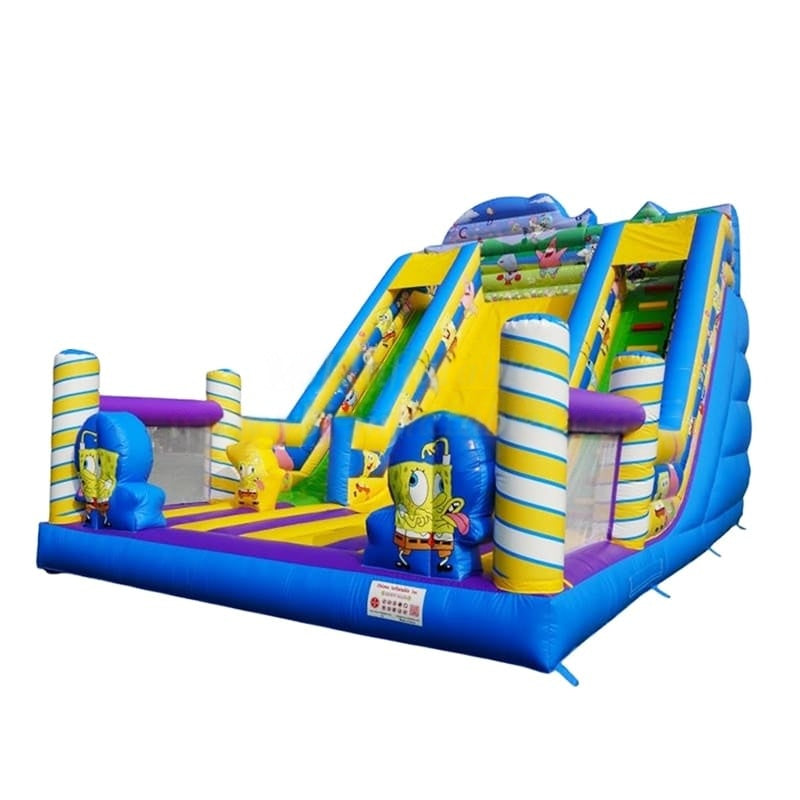 Vente toboggan gonflable bob l'éponge