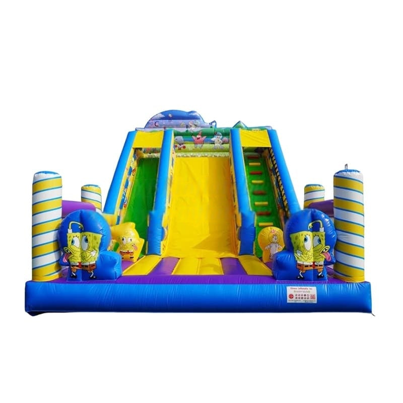 Vente toboggan gonflable bob l'éponge