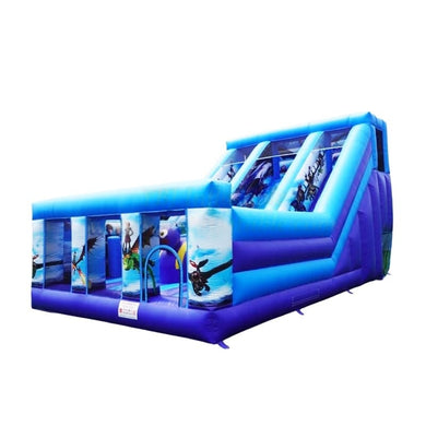 Vente château gonflable toboggan 