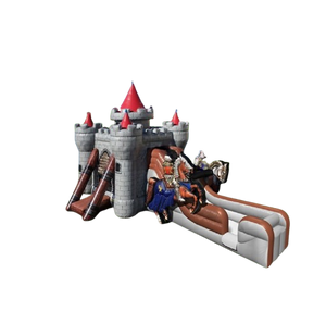 Vente château gonflable toboggan château chevalier