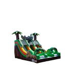 Vente château gonflable toboggan Jungle