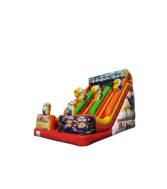 Vente château gonflable toboggan Minions