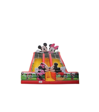 Vente château gonflable toboggan Mickey et Minnie