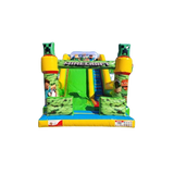 Vente château gonflable toboggan Minecraft